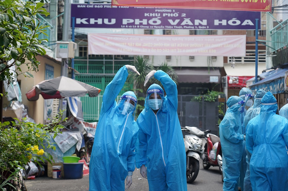 Tình nguyện viên Siêu thị 0 Đồng lan tỏa yêu thương, sự lạc quan